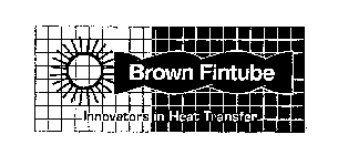 BROWN FINTUBE INNOVATORS IN HEAT TRANSFER