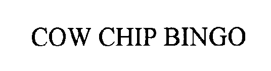 COW CHIP BINGO