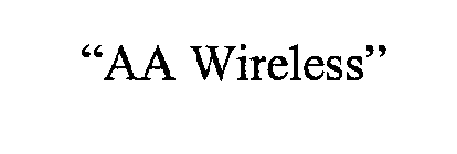 AA WIRELESS