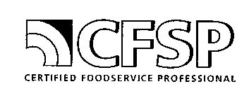 CFSP CERTIFIED FOODSERVICE PROFESSIONAL