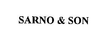 SARNO & SON