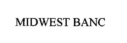 MIDWEST BANC