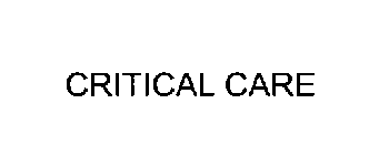 CRITICAL CARE