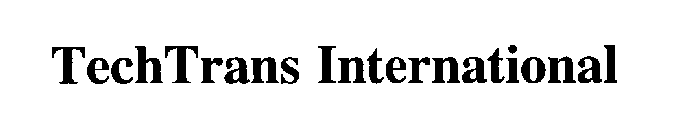 TECHTRANS INTERNATIONAL