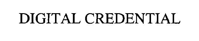 DIGITAL CREDENTIAL