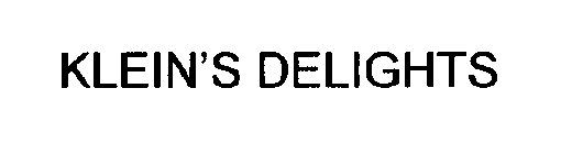 KLEIN'S DELIGHTS