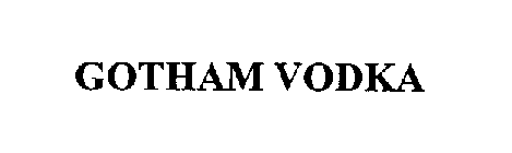 GOTHAM VODKA