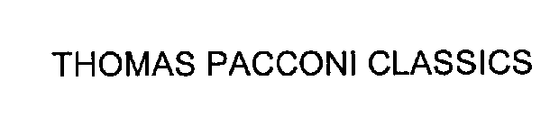 THOMAS PACCONI CLASSICS