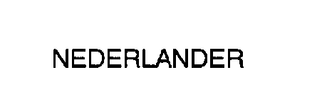 NEDERLANDER
