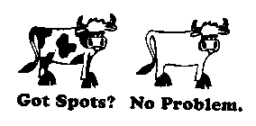 GOT SPOTS? NO PROBLEM.