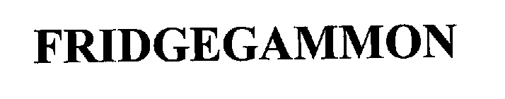 FRIDGEGAMMON
