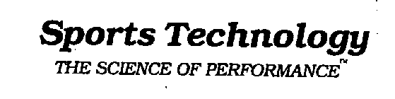 SPORTS TECHNOLOGY THE SCIENCE OF PERFORMANCE