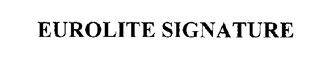 EUROLITE SIGNATURE
