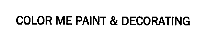 COLOR ME PAINT & DECORATING