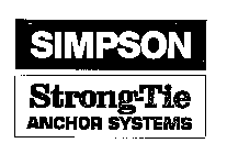 SIMPSON STRONG-TIE ANCHOR SYSTEMS