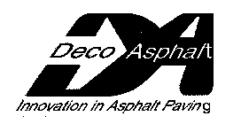 DECO ASPHALT INNOVATION IN ASPHALT PAVING