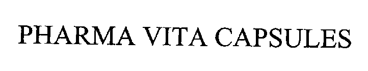 PHARMA VITA CAPSULES