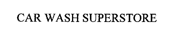 CAR WASH SUPERSTORE