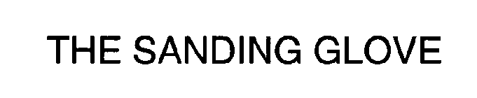 THE SANDING GLOVE