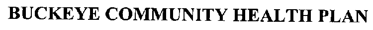 BUCKEYE COMMUNITY HEALTH PLAN
