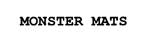 MONSTER MATS