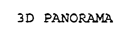 3D PANORAMA