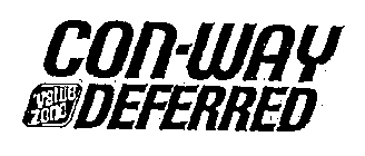 CON-WAY DEFERRED VALUE ZONE