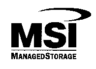 MSI MANAGEDSTORAGE