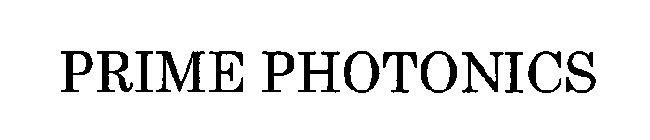 PRIME PHOTONICS