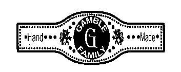 G GAMBLE FAMILY HAND MADE