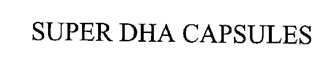 SUPER DHA CAPSULES