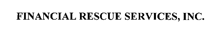 FINANCIAL RESCUE SERVICES, INC.