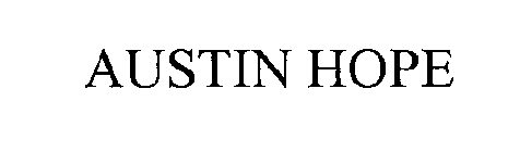 AUSTIN HOPE