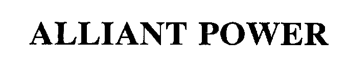 ALLIANT POWER