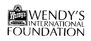 WENDY'S OLD FASHIONED HAMBURGERS WENDY'S INTERNATIONAL FOUNDATION QUALITY IS OUR RECIPE