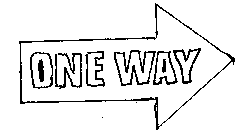 ONE WAY