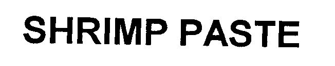 SHRIMP PASTE