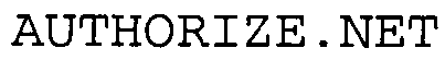 AUTHORIZE.NET