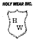 H W HOLY WEAR INC.