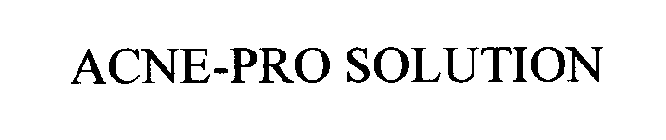 ACNE-PRO SOLUTION