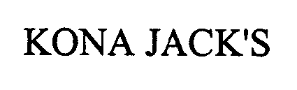 KONA JACK'S