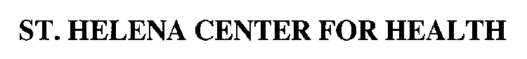 ST. HELENA CENTER FOR HEALTH
