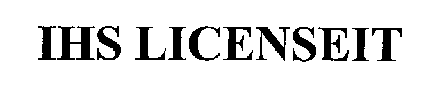 IHS LICENSEIT