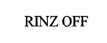 RINZ OFF