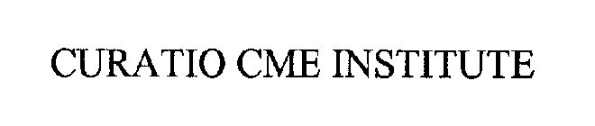 CURATIO CME INSTITUTE