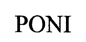 PONI