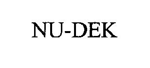 NU-DEK