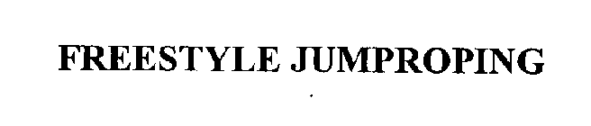 FREESTYLE JUMPROPING
