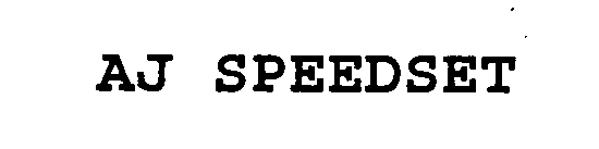 AJ SPEEDSET