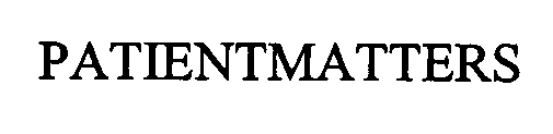 PATIENTMATTERS